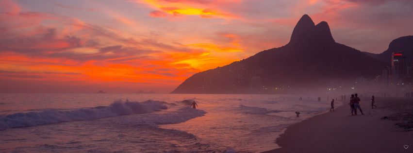 Ipanema, Rio de Janeiro - Pôr do Sol no Rio de Janeiro, um dos melhores lugares para viajar.