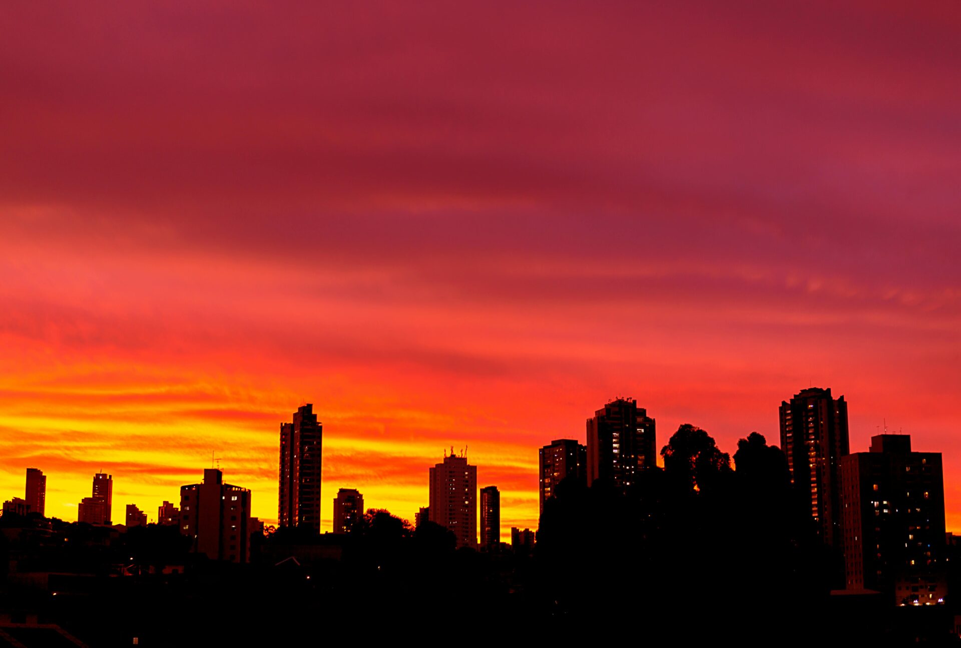 Praça do Pôr do sol, em São Paulo - pores do sol mais lindos do Brasil