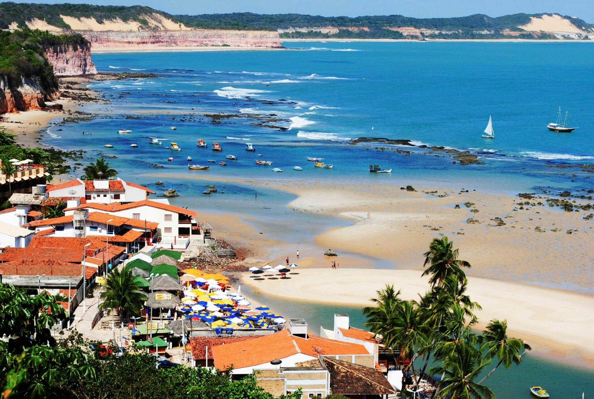 Onde comer na Praia da Pipa, no Rio Grande do Norte, no Nordeste do Brasil. (onde comer na Praia da Pipa)