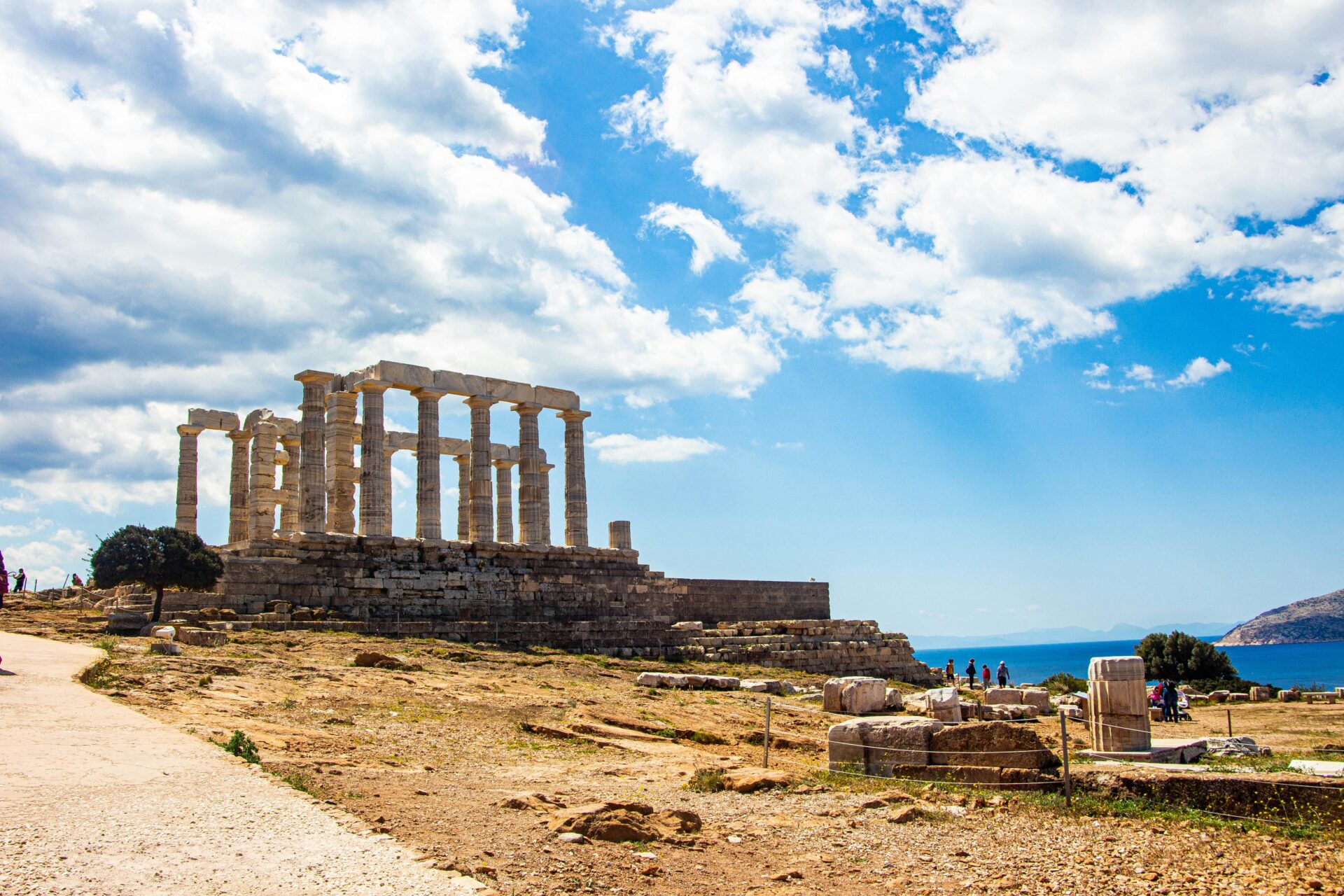 Cabo de Sounion, destinos na Grécia