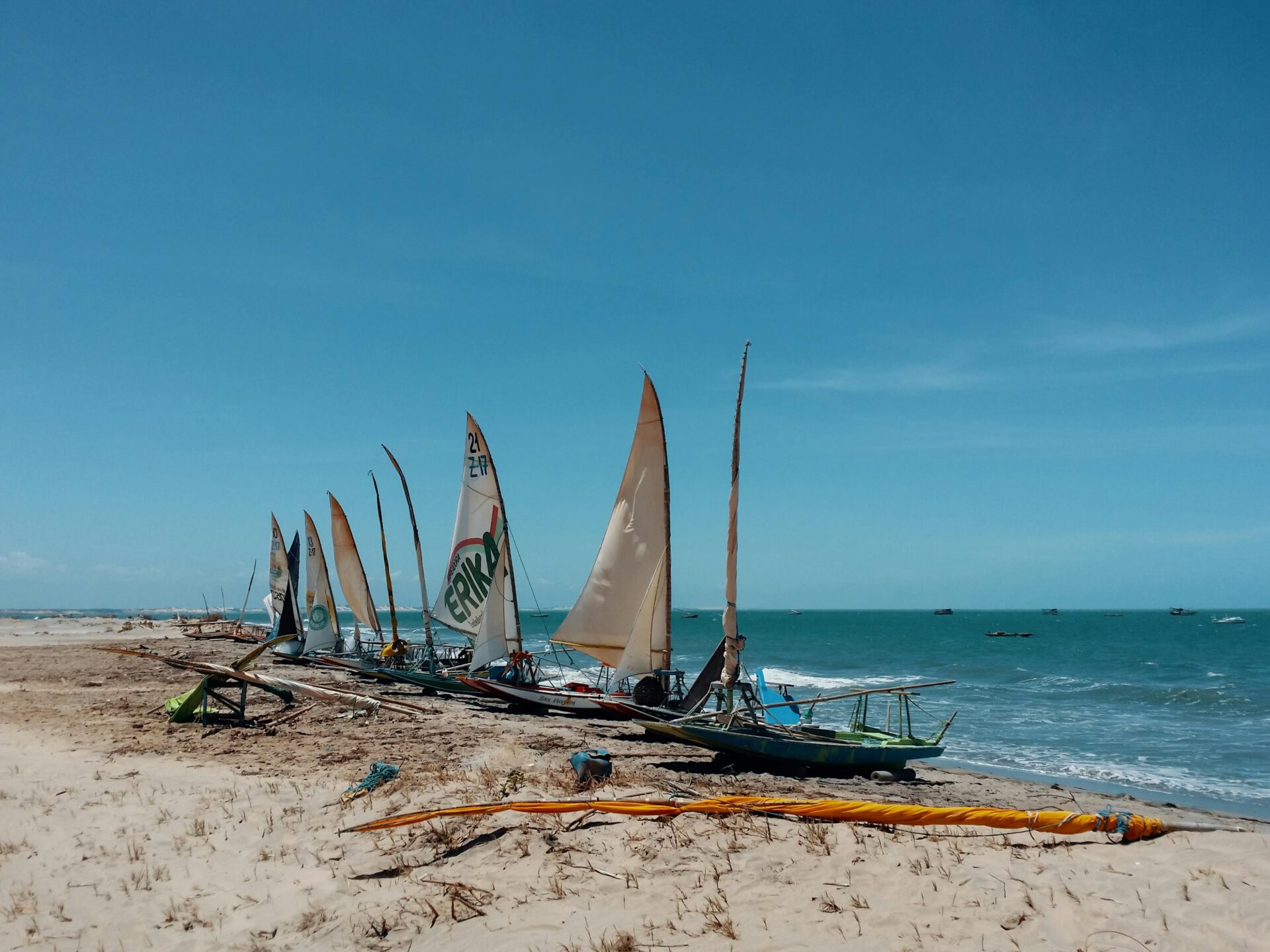 O que fazer em Canoa Quebrada, vila de Canoa Quebrada, no Ceará, Brasil. (o que fazer em Canoa Quebrada)
