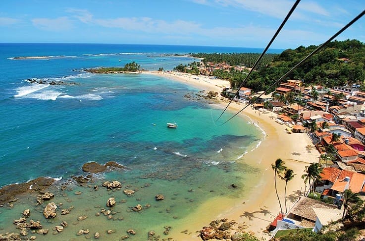 Morro de São Paulo, na Bahia