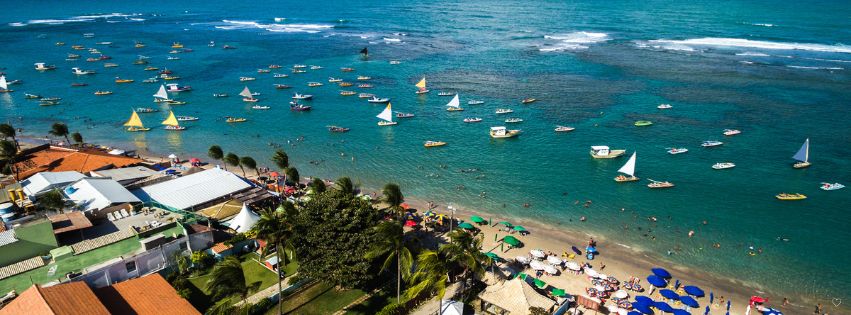 Praia de Porto de Galinhas, famosa no Nordeste