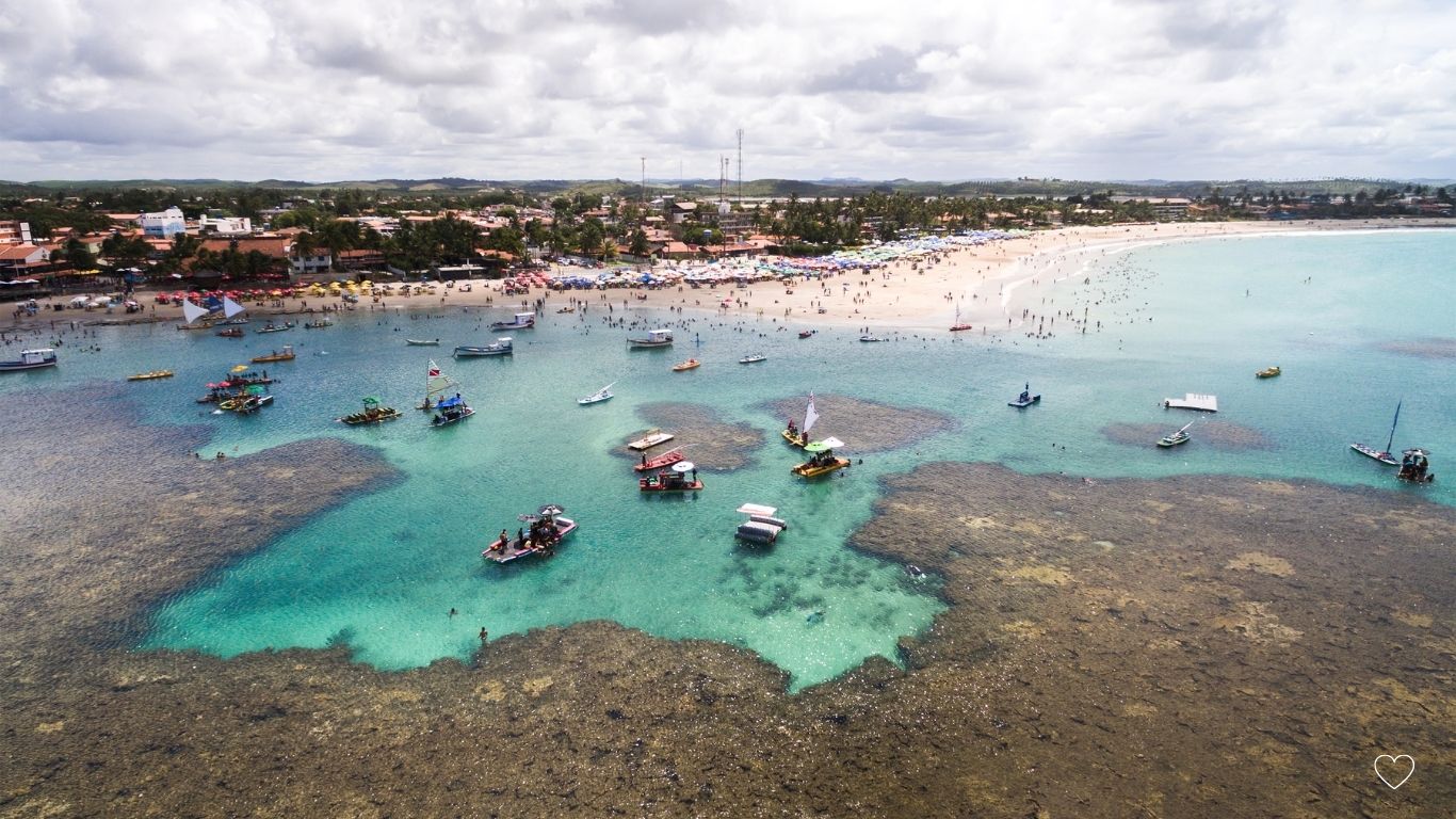 Porto de Galinhas, em Pernambuco - destinos no Brasil