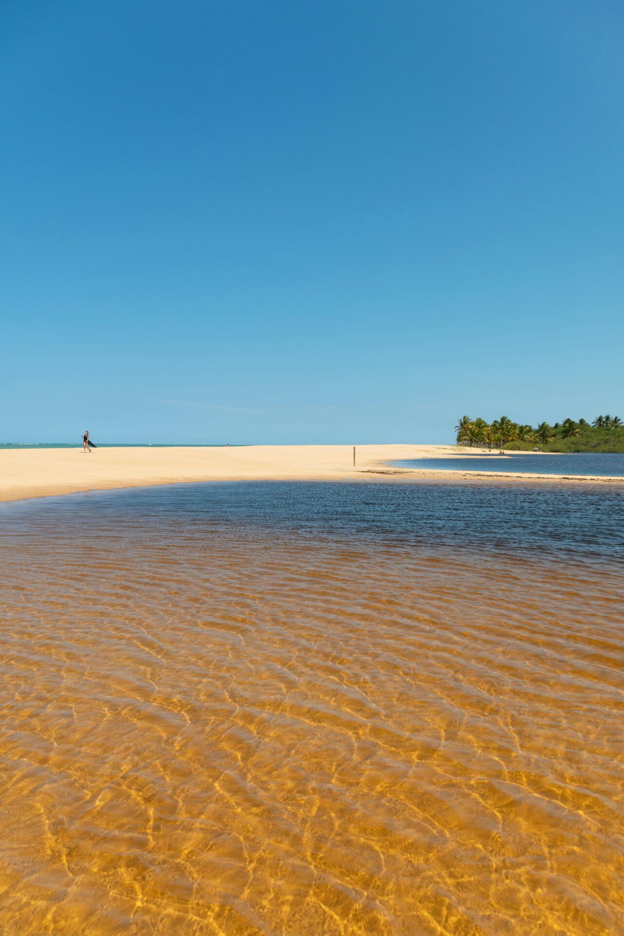 Praia do Espelho, na Bahia, localizada entre Trancoso e Caraíva - Nordeste. Uma das praias mais bonitas do Brasil.