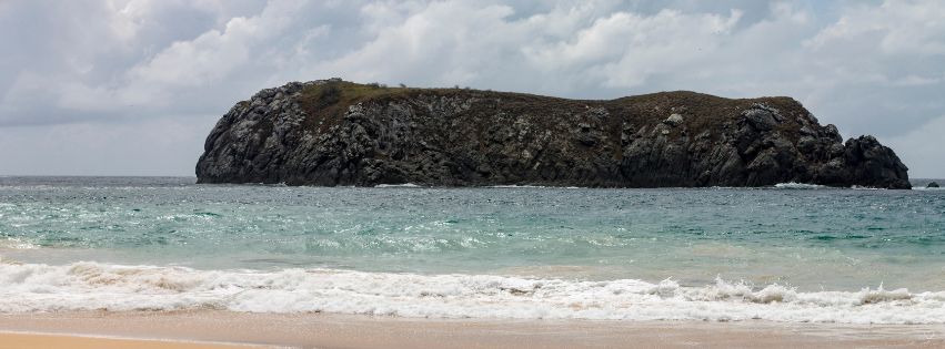 Praia do Leão, em Fernando de Noronha, Pernambuco