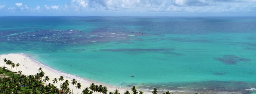 Praia dos Carneiros, próximo de Porto de Galinhas, Nordeste.