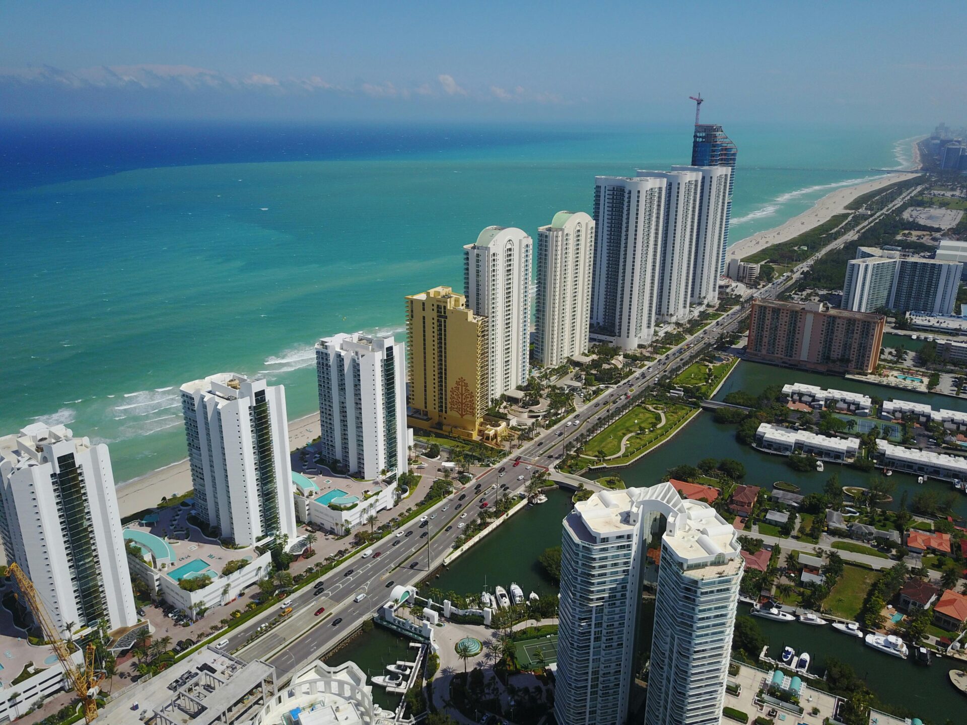 Melhores praias de Miami: Sunny Isles