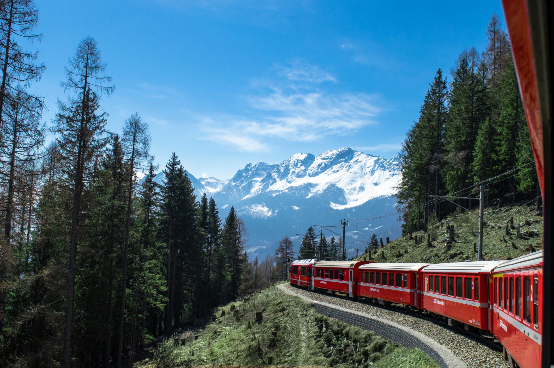 viagem de trem na europa
