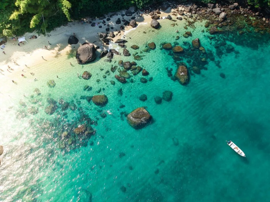 Ubatuba, localizada no litoral Norte do estado de São Paulo