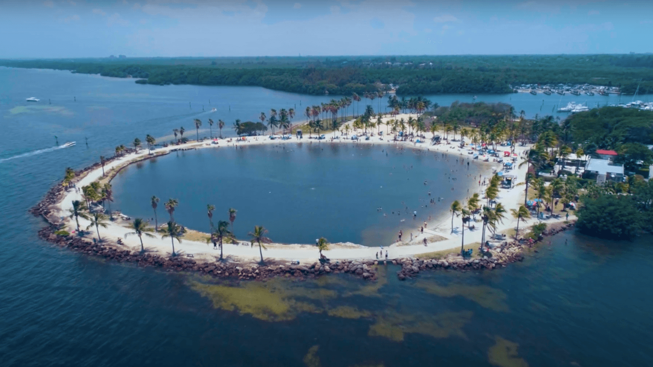 Melhores praias de Miami: Matheson Hammock Park