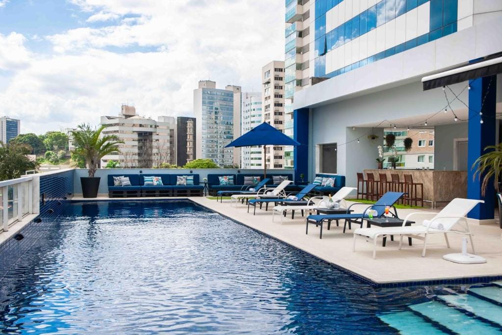 Onde ficar em Vitória (na foto, o Hotel Golden Tulip Porto Vitória ) - onde ficar em Vitória.