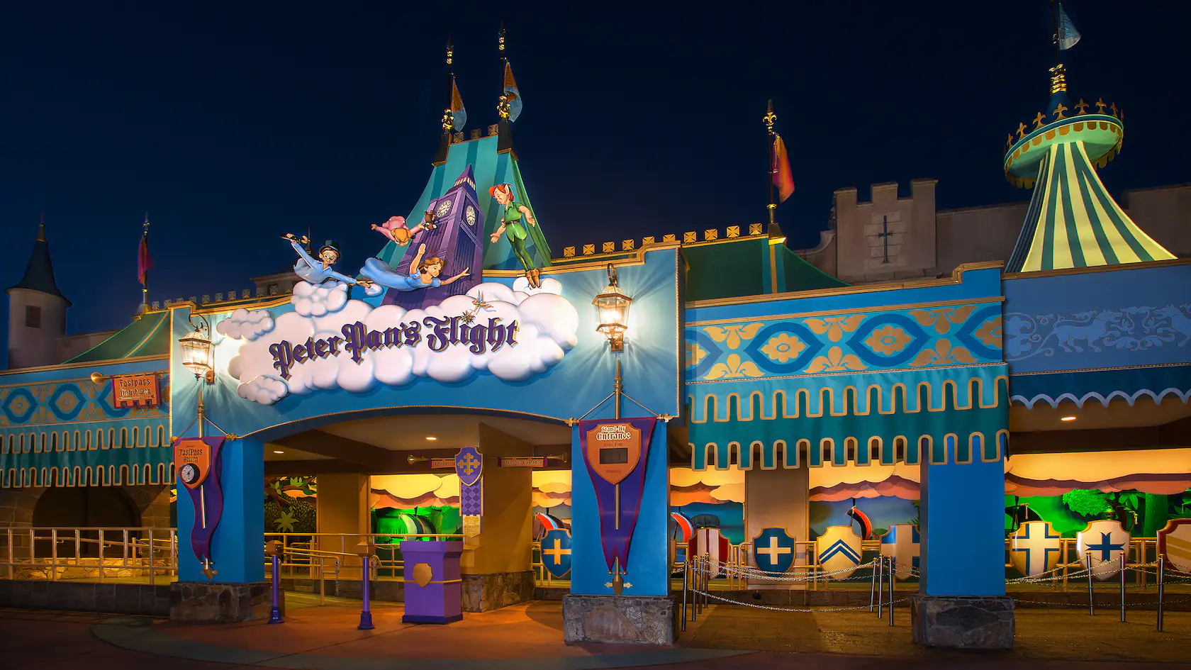 Peter Pan's Flight. Font: Disney Go