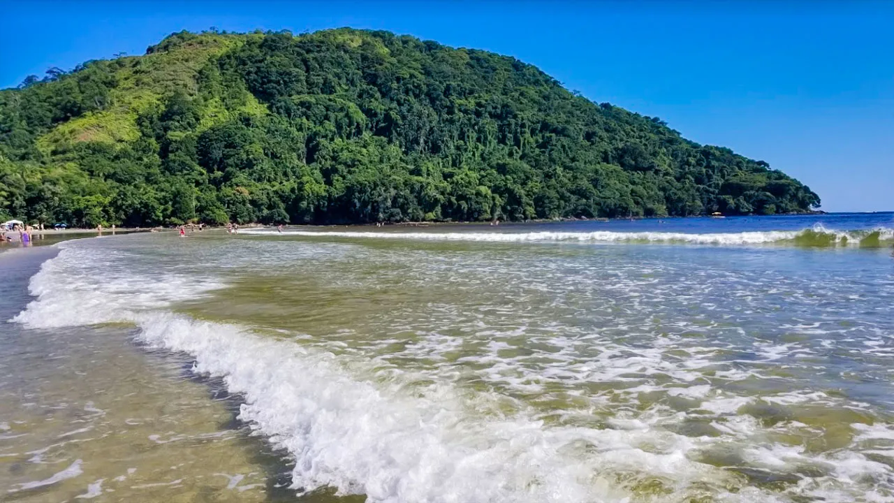 Praia de Boraceia (Bertioga) - litoral de São Paulo