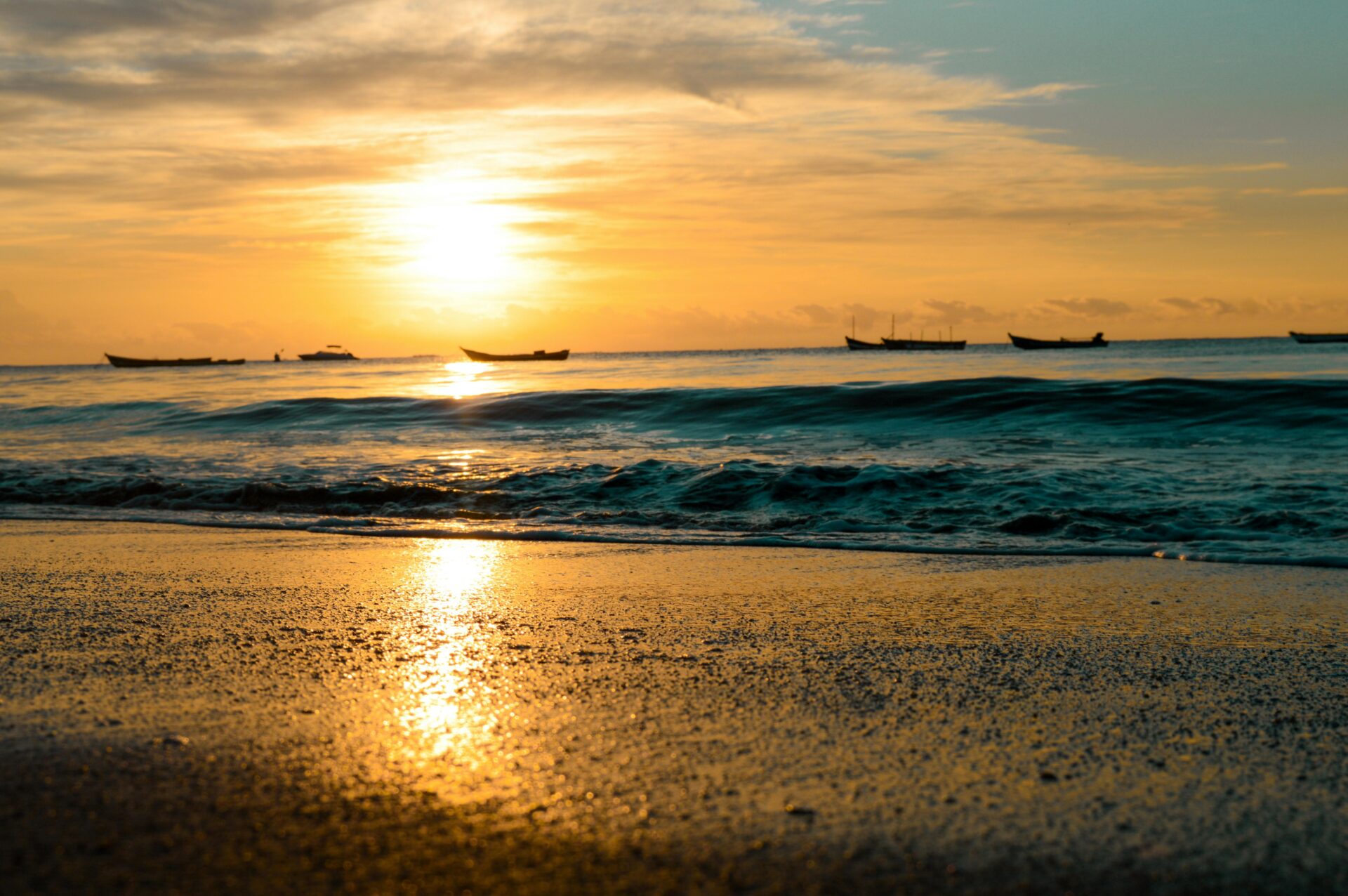Praia de Moreré, na Bahia, Nordeste.