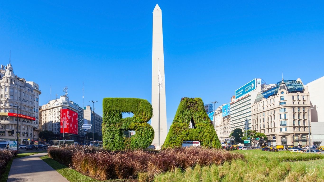 Buenos Aires, Argentina - destinos para viajar na lua de mel, e um dos lugares para lua de mel barato.