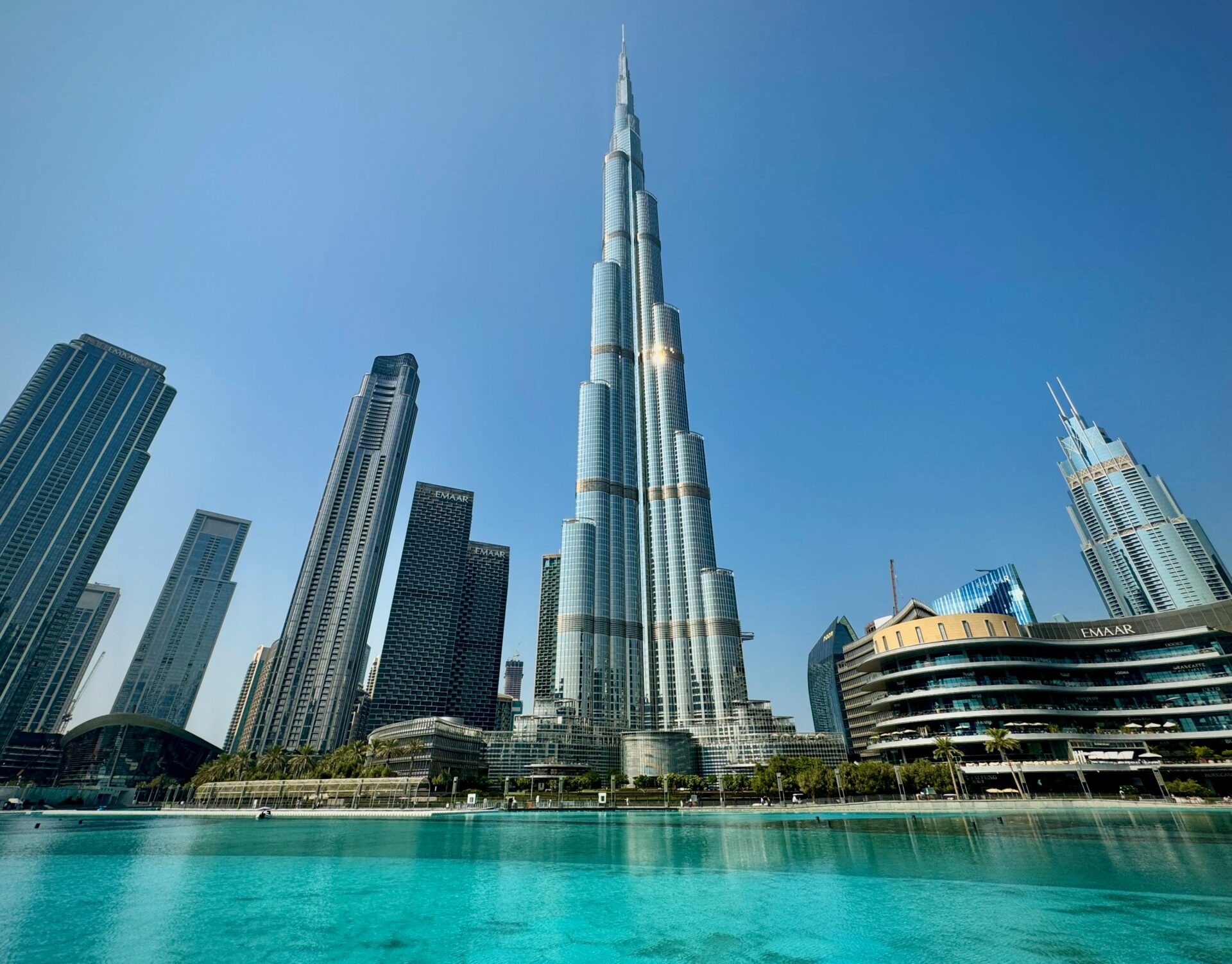 Burj Khalifa, em Dubai, nos Emirados Árabes Unidos - mais um arranha-céus