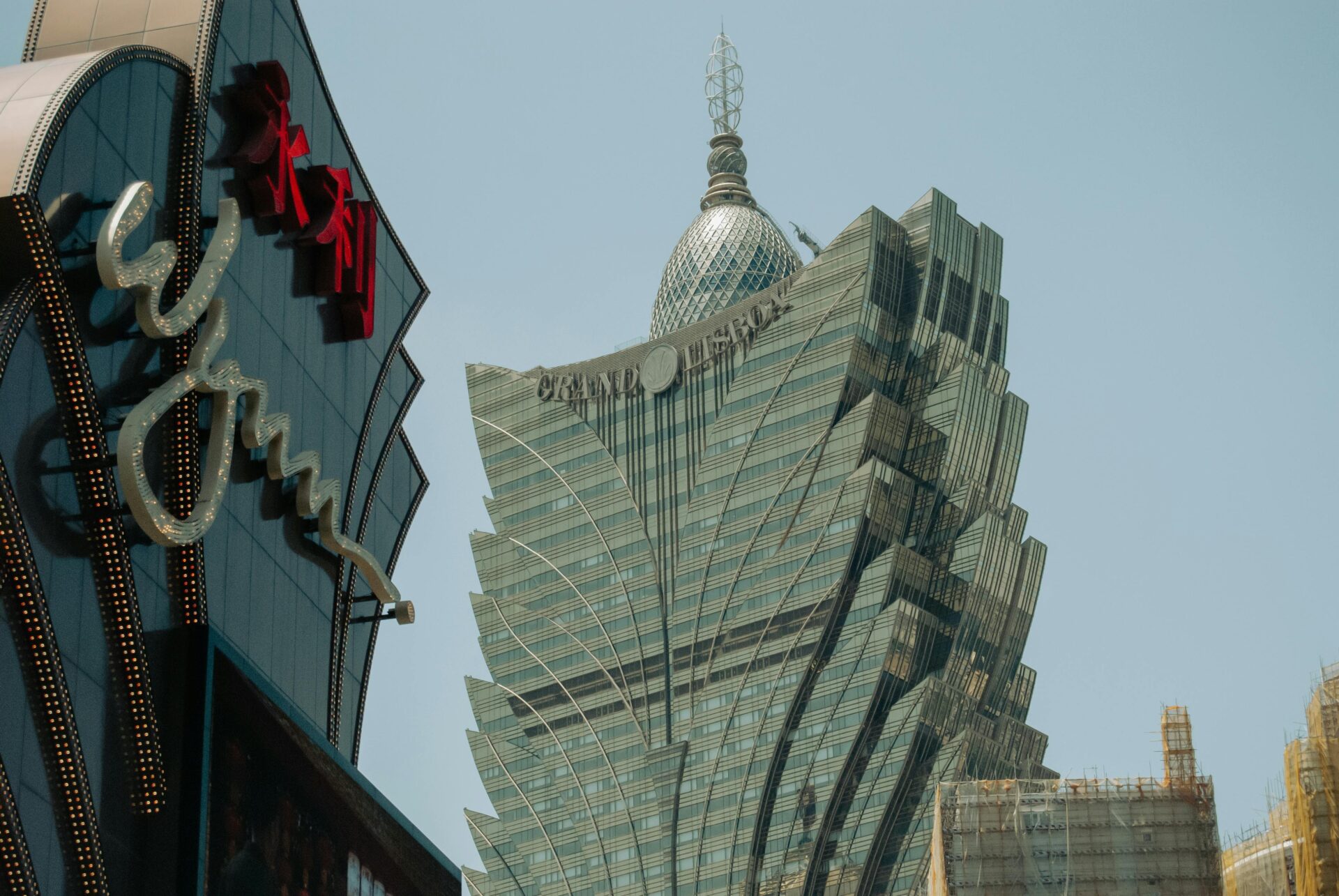 Hotel & Cassino Grand Lisboa, em Macau - um dos principais arranha-céus que não poderia faltar neste artigo