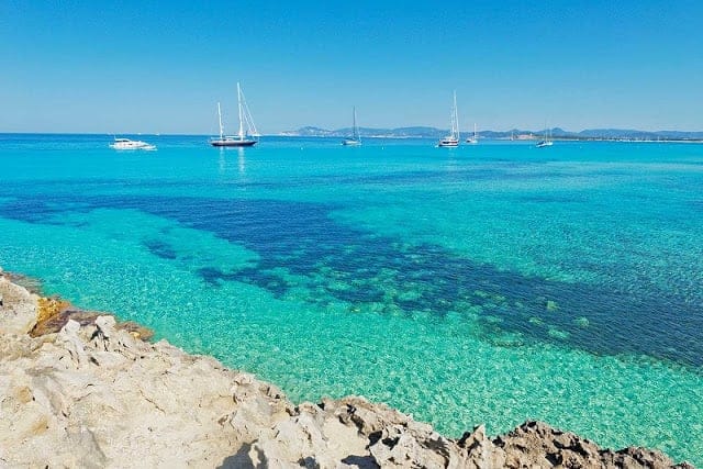 Playa des Ses Illetes, Espanha