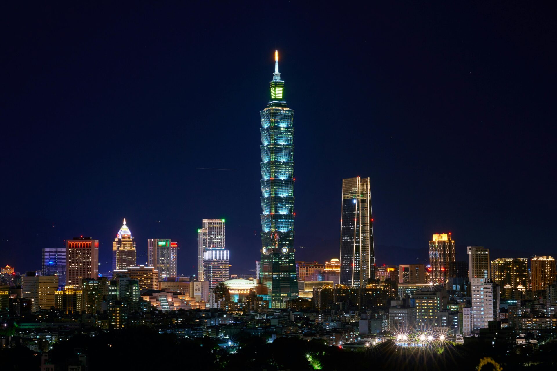 Taipei 101, em Taipei, no Taiwan