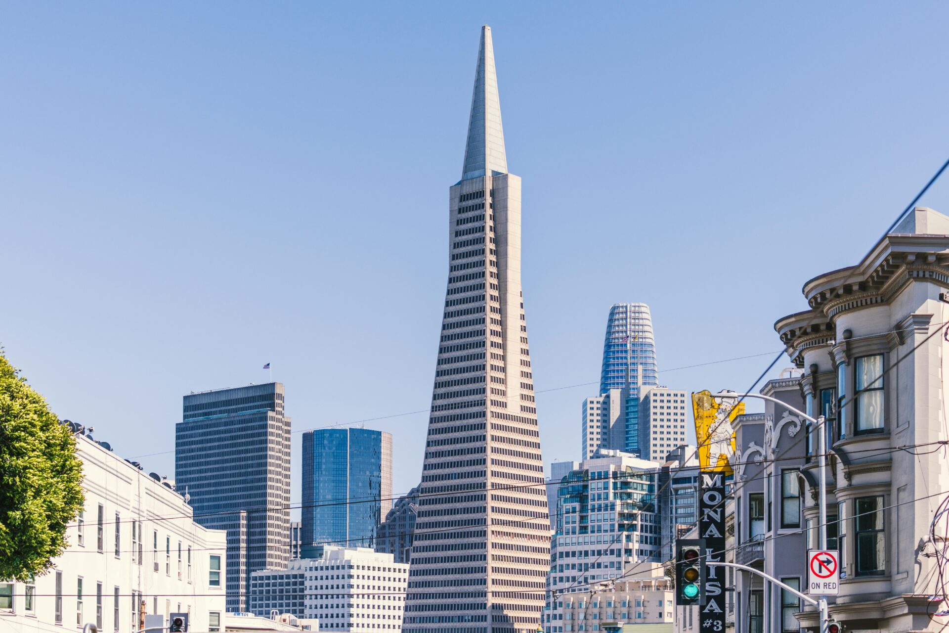 Transamerica Pyramid, em San Francisco, nos Estados Unidos - mais um dos arranha-céus conhecidos mundialmente