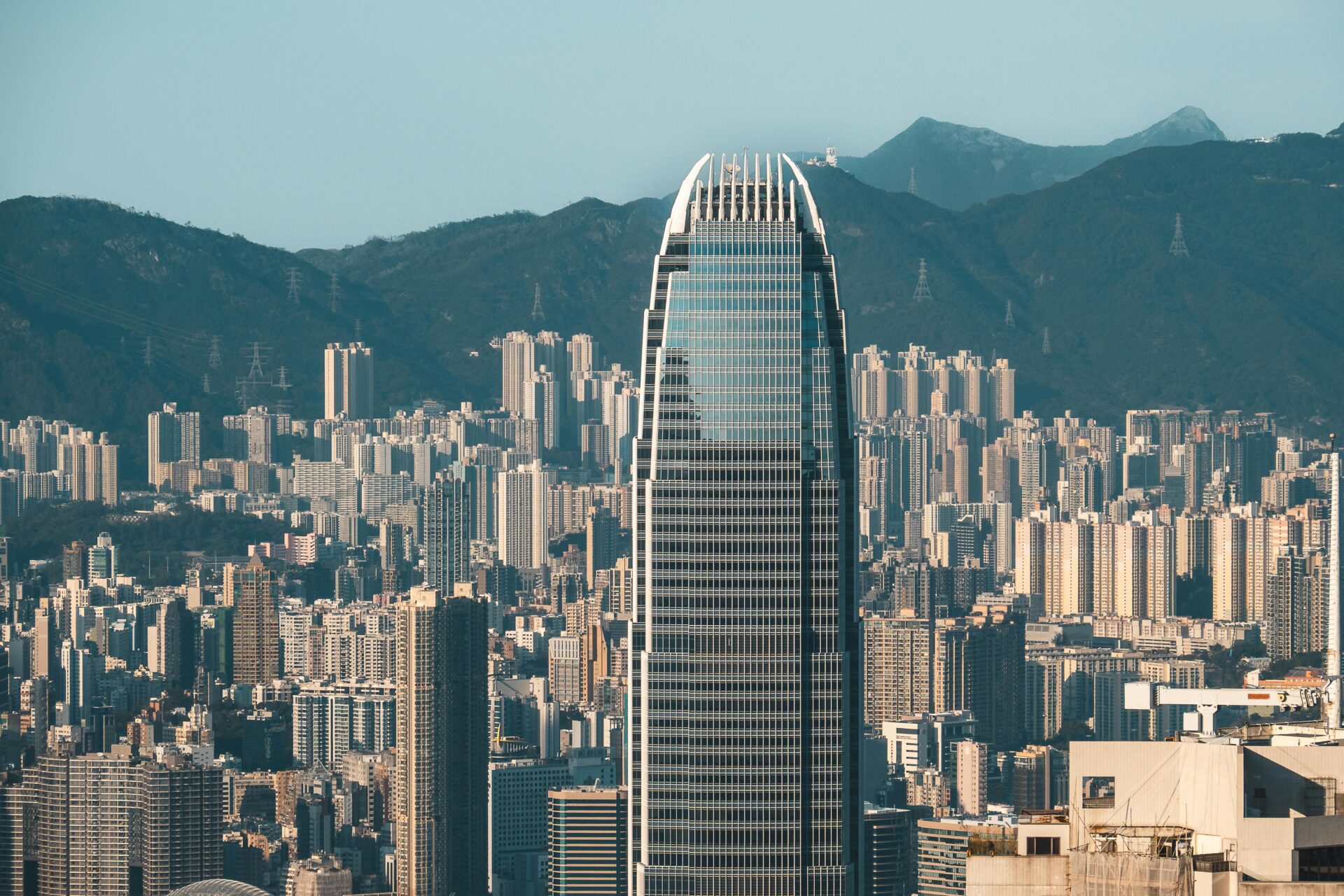 Two International Finance Center, em Hong Kong, na China