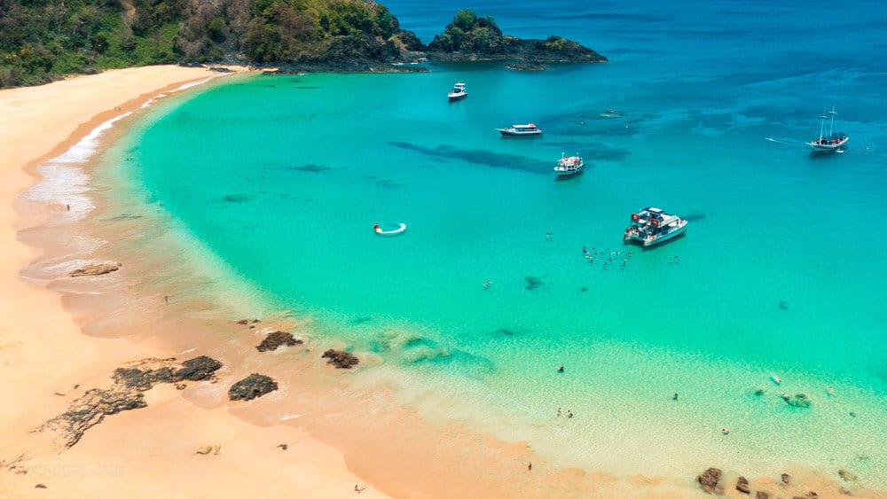 Melhores praias do mundo - Baía do Sancho, Fernando de Noronha, Brasil