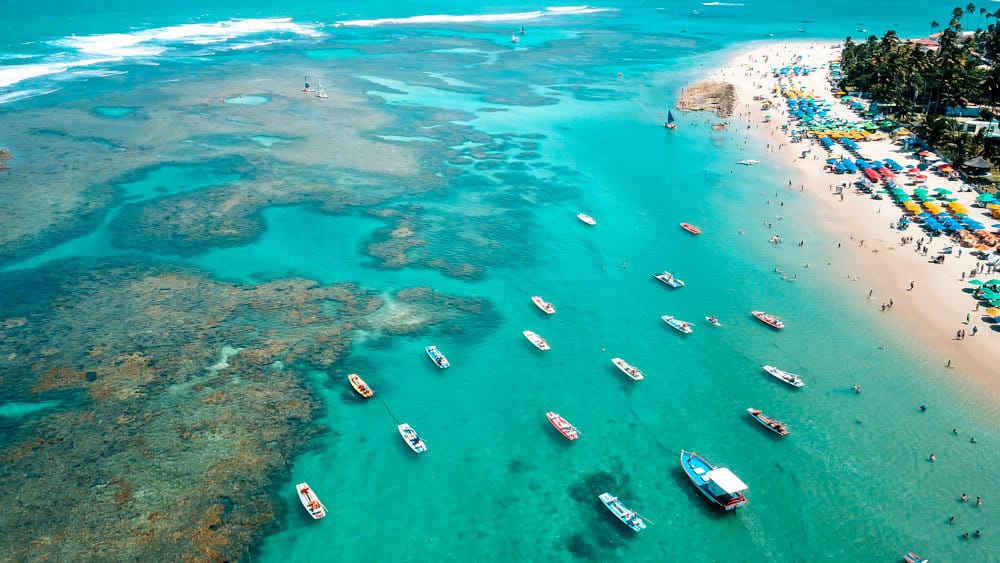 Porto de Galinhas, PE - um dos destinos preferidos dos brasileiros 