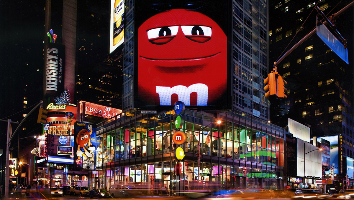M&M’s World na Times Square - passeios imperdíveis em Nova York