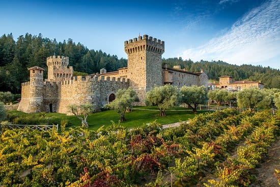 Castello di Amorosa Winery, Eua