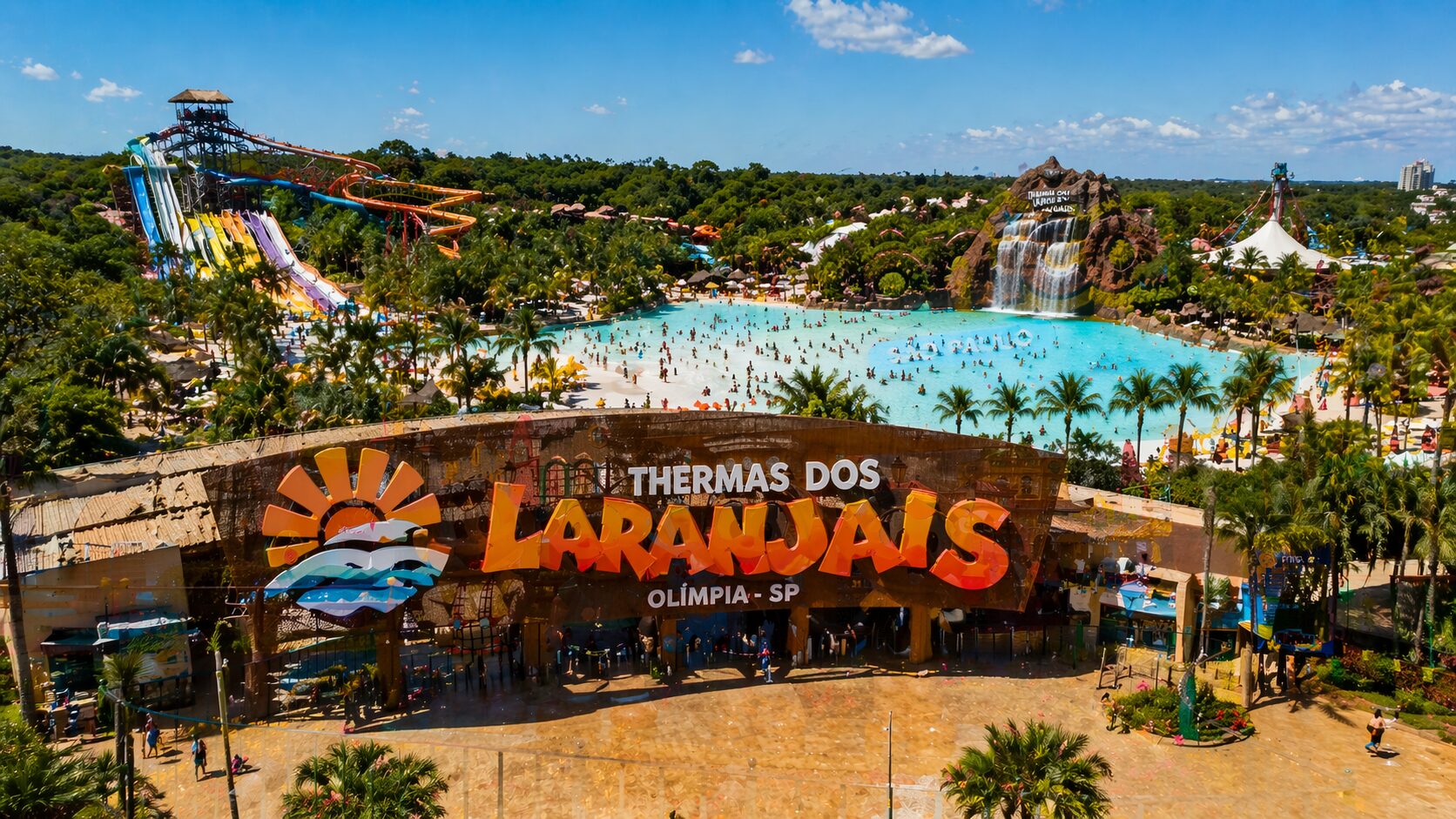 Thermas dos Laranjais, em Olímpia - confira os 15 melhores lugares para viajar com crianças no Brasil