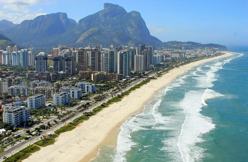 Praia no Rio de Janeiro - Barra da Tijuca