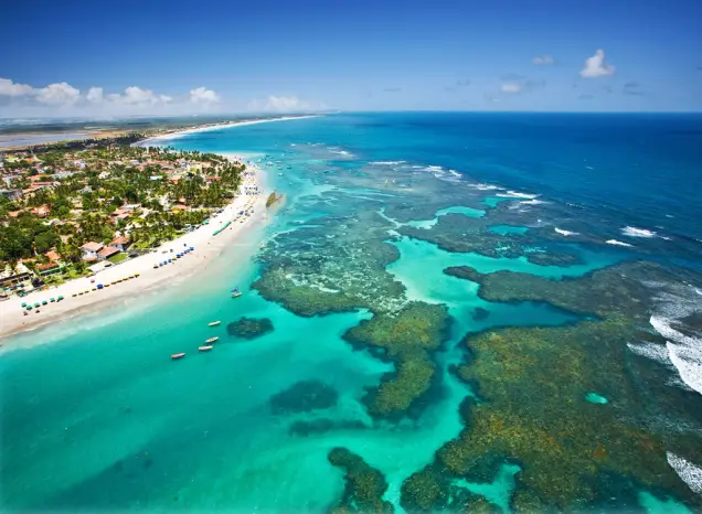 Porto de Galinhas, um dos lugares para conhecer no Brasil. Porto de Galinhas é um dos destinos mais baratos no Brasil pra conhecer.