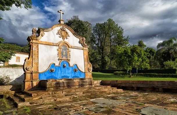  O famoso Chafariz de São José, em Tiradentes - Minas Gerais