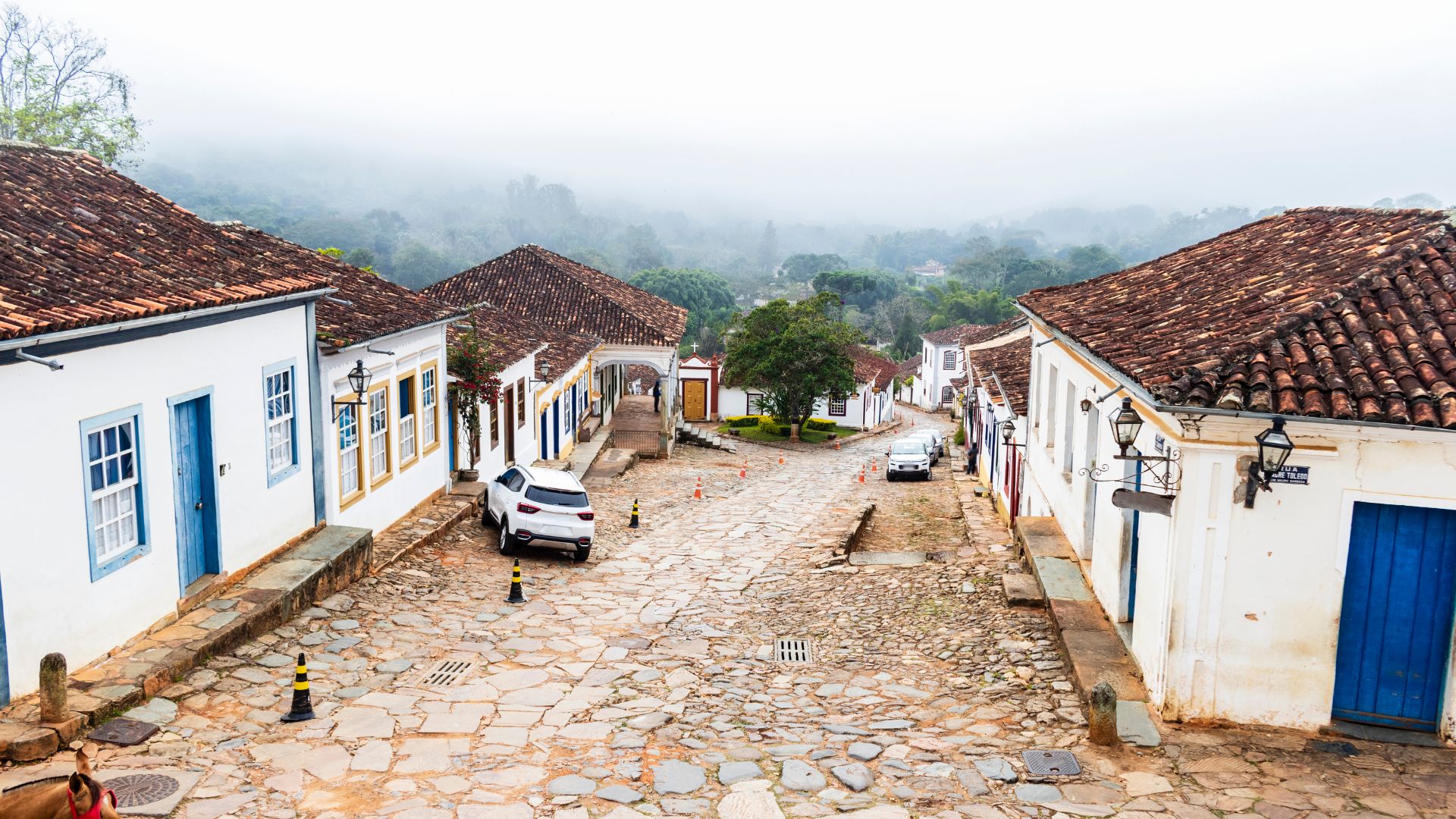 Guia de Tiradentes, cidadezinha charmosa em Minas Gerais, Brasil.