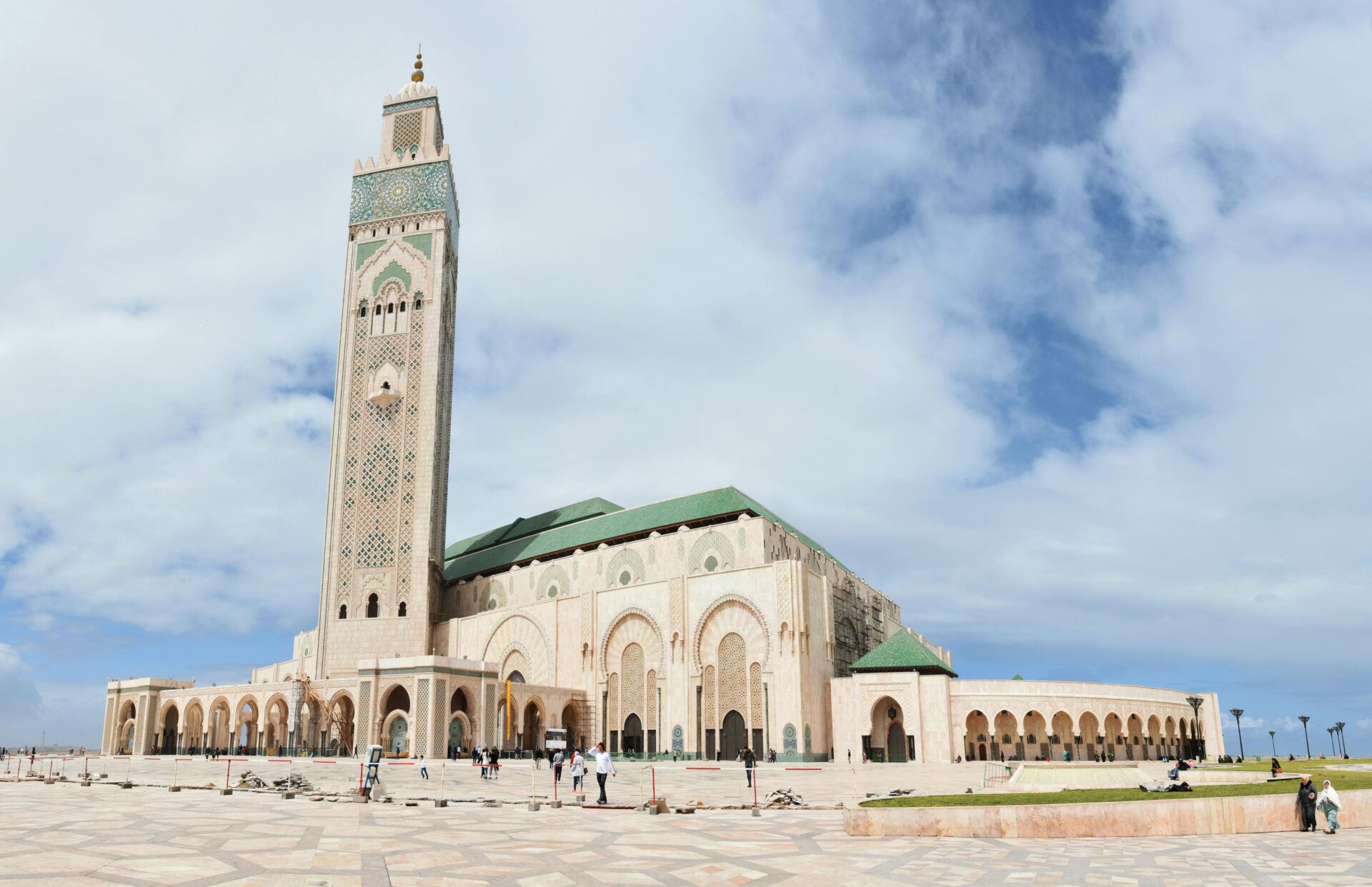 Mesquita Hassan, em Marrocos