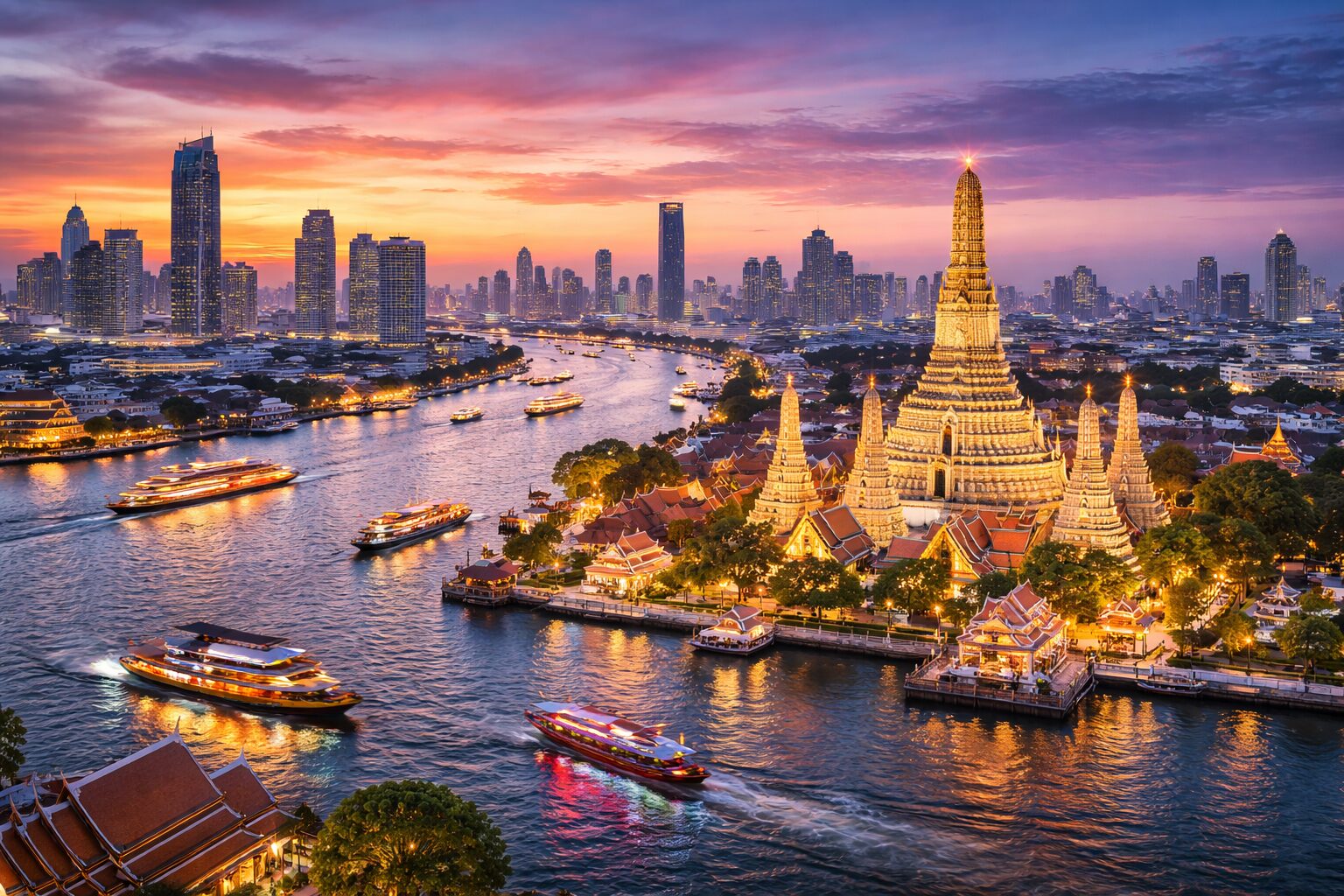 Bangkok, na Tailândia - Destinos internacionais para viajar com os amigos