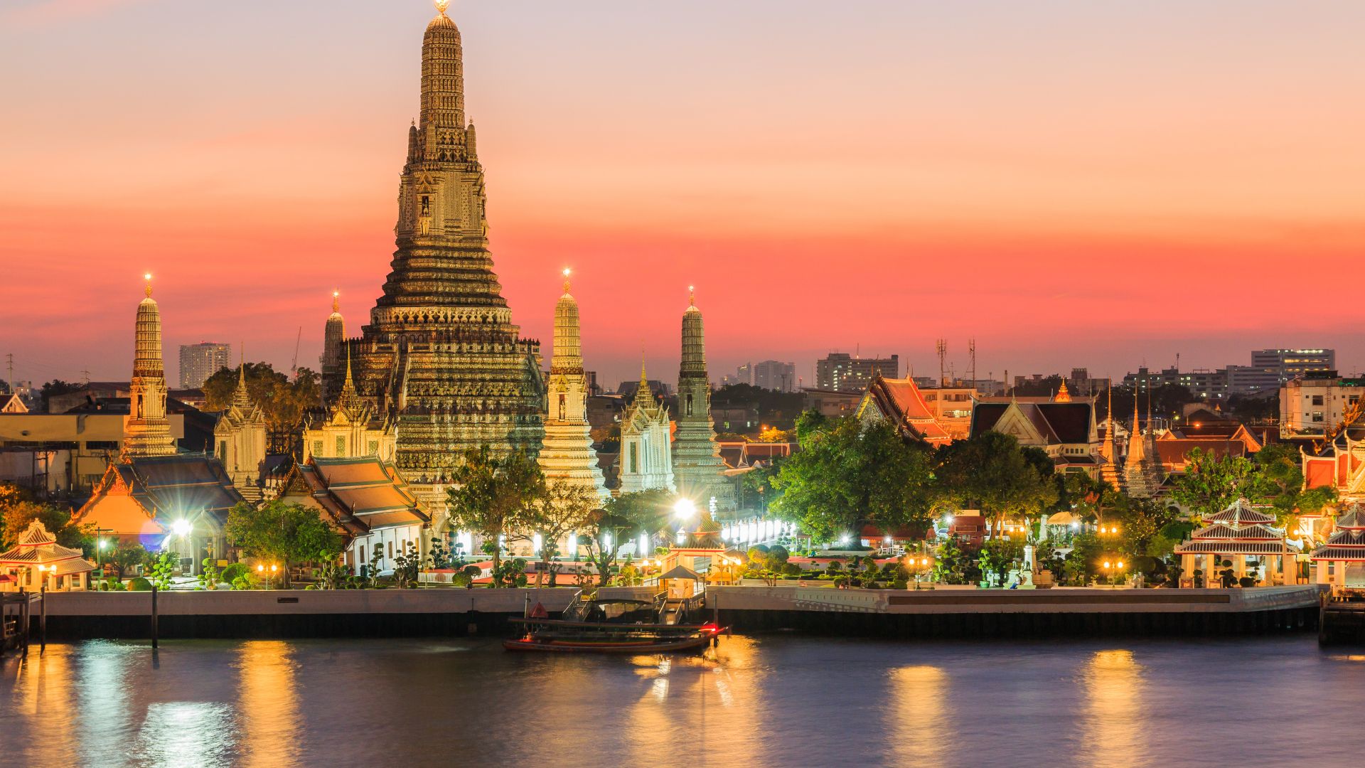 Onde ficar em Bangkok, na capital da Tailândia, na Ásia. (onde ficar em Bangkok)