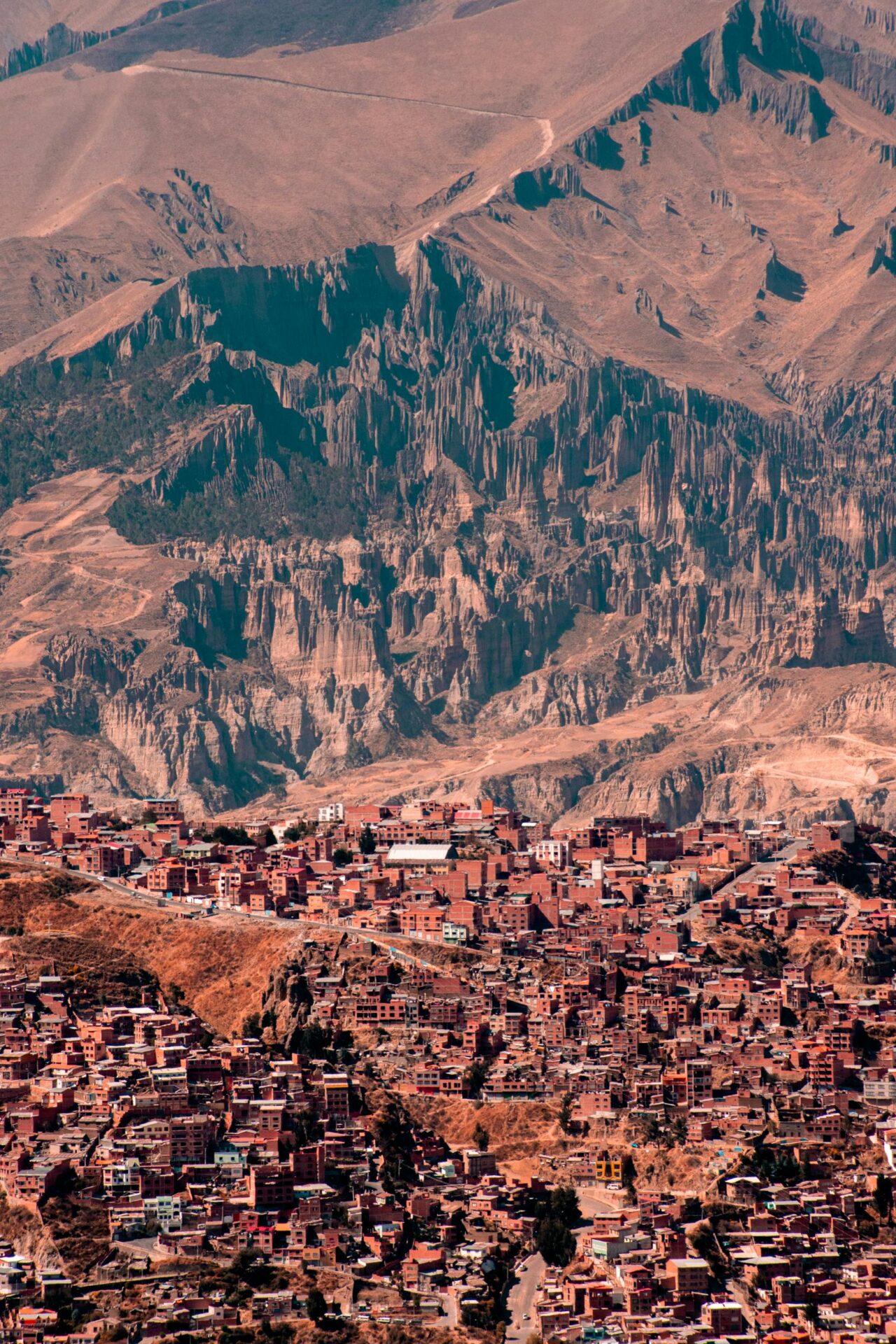 La Paz, Bolívia, um dos melhores destinos internacionais baratos.