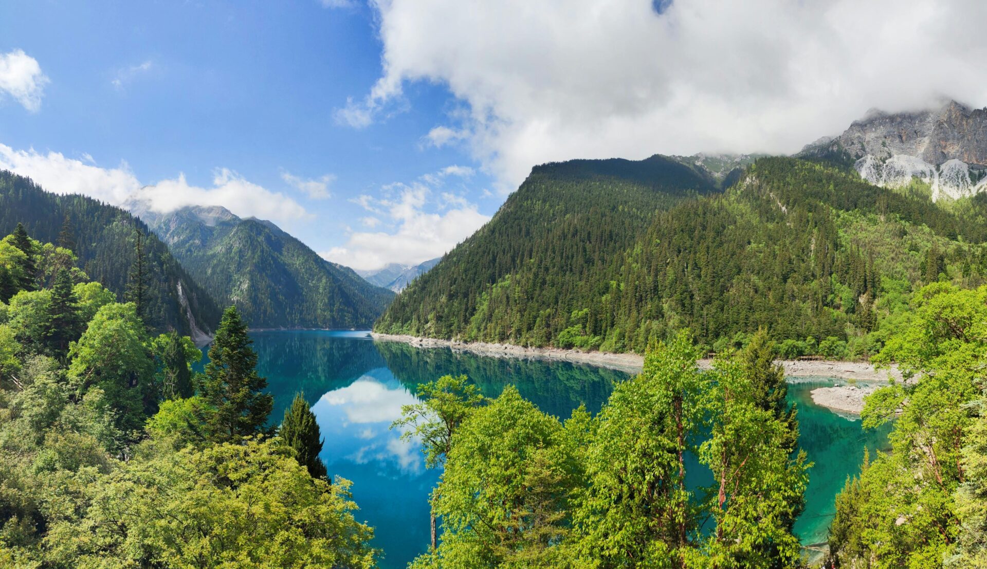 Parque Nacional Jiuzhaigou, China