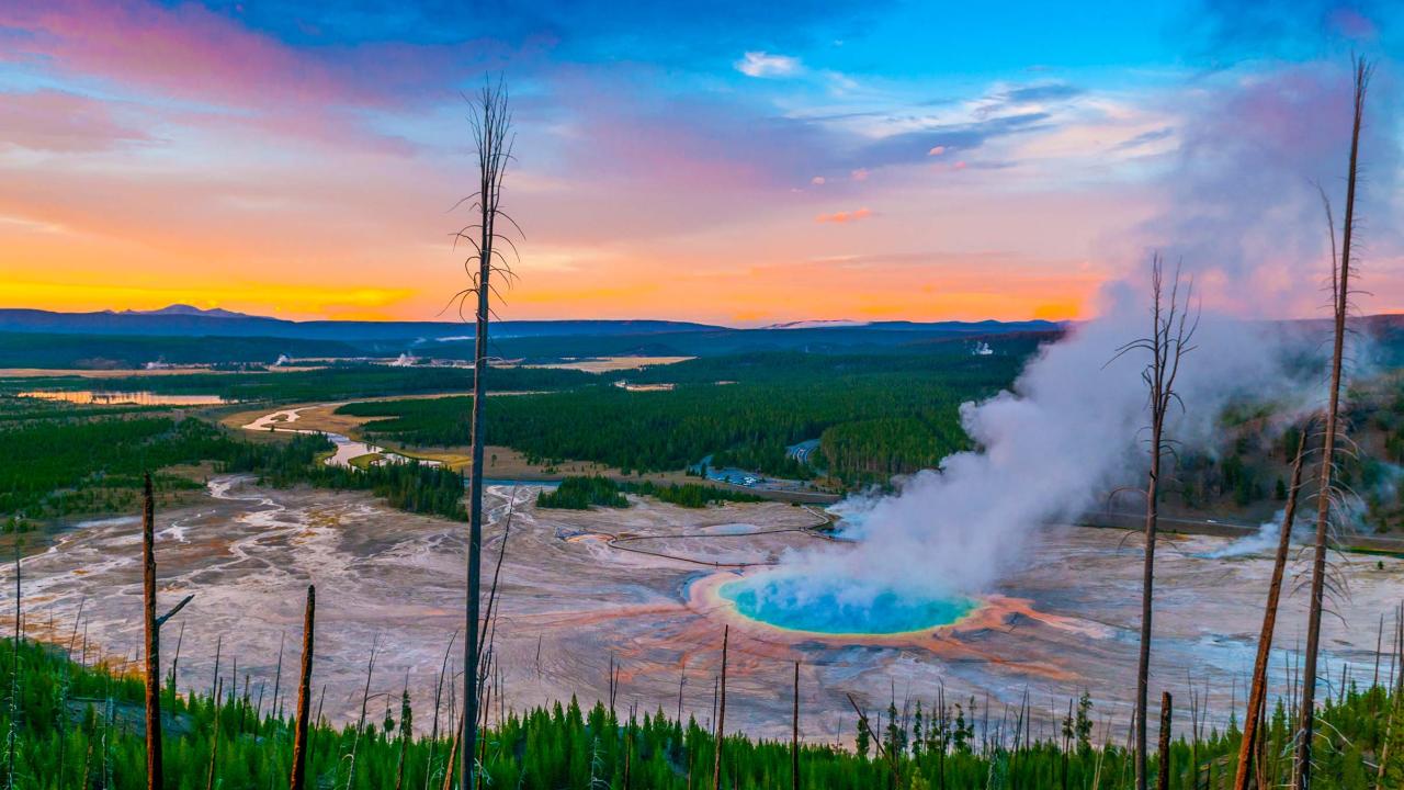 Parque Nacional de Yellowstone, Wyoming, Estados Unidos - Melhores lugares para viajar com crianças