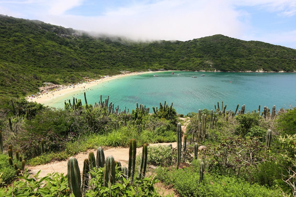 Como chegar em Arraial do Cabo, no Rio de Janeiro, Brasil.