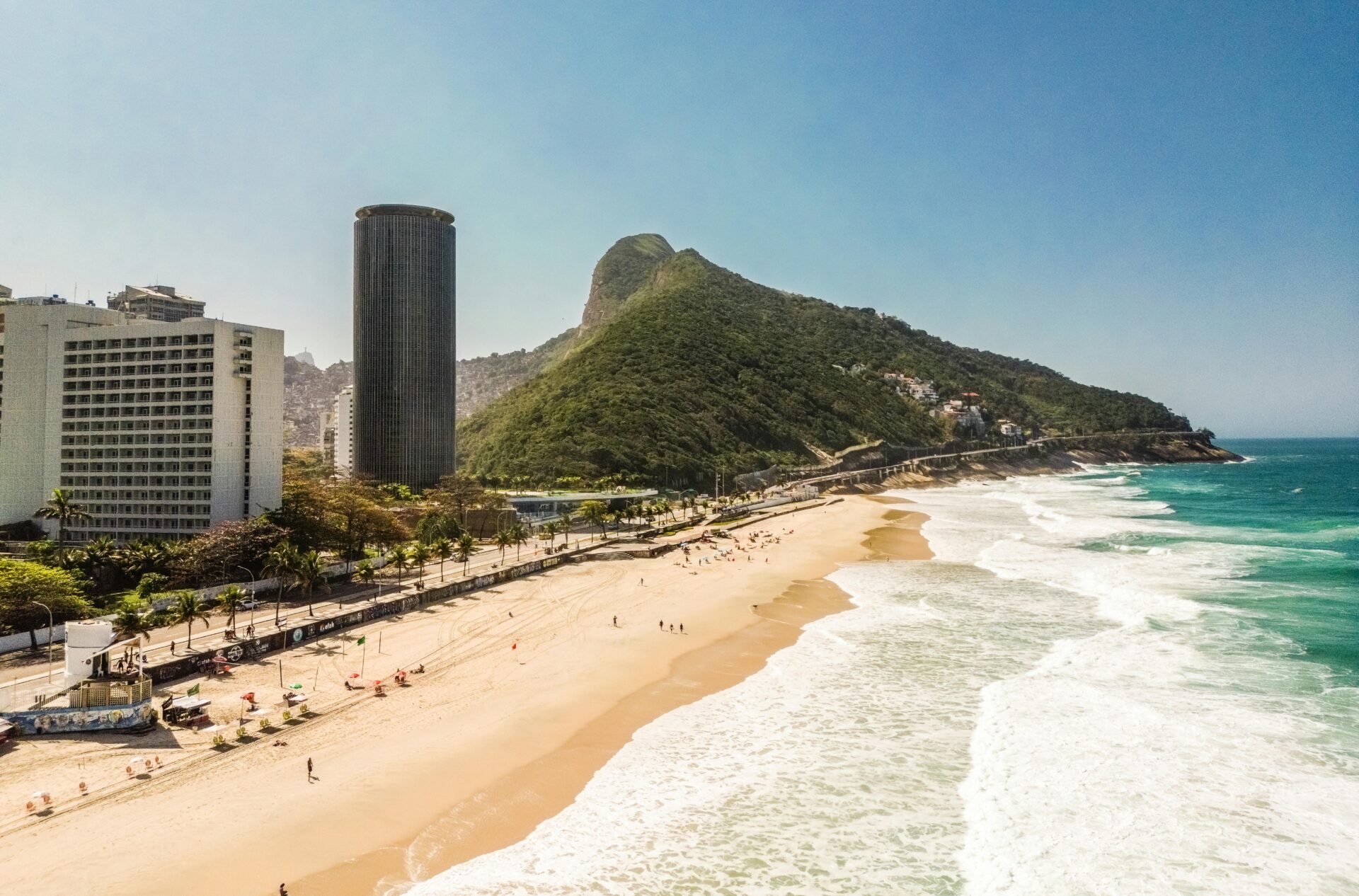 Leblon, praias no Rio de Janeiro