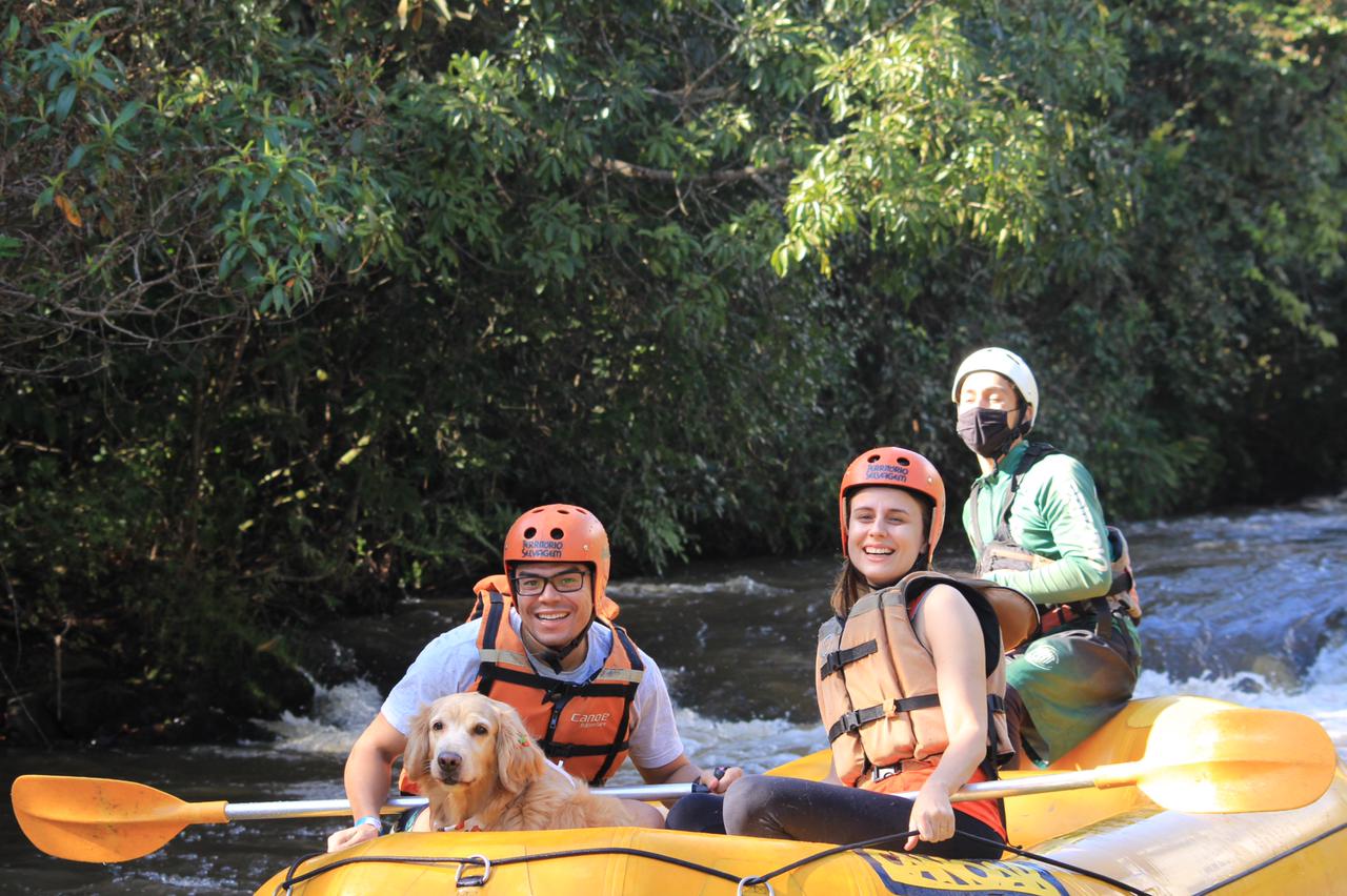 Rafting no Rio Jacaré Pepira, um dos principais pontos turísticos Brotas.