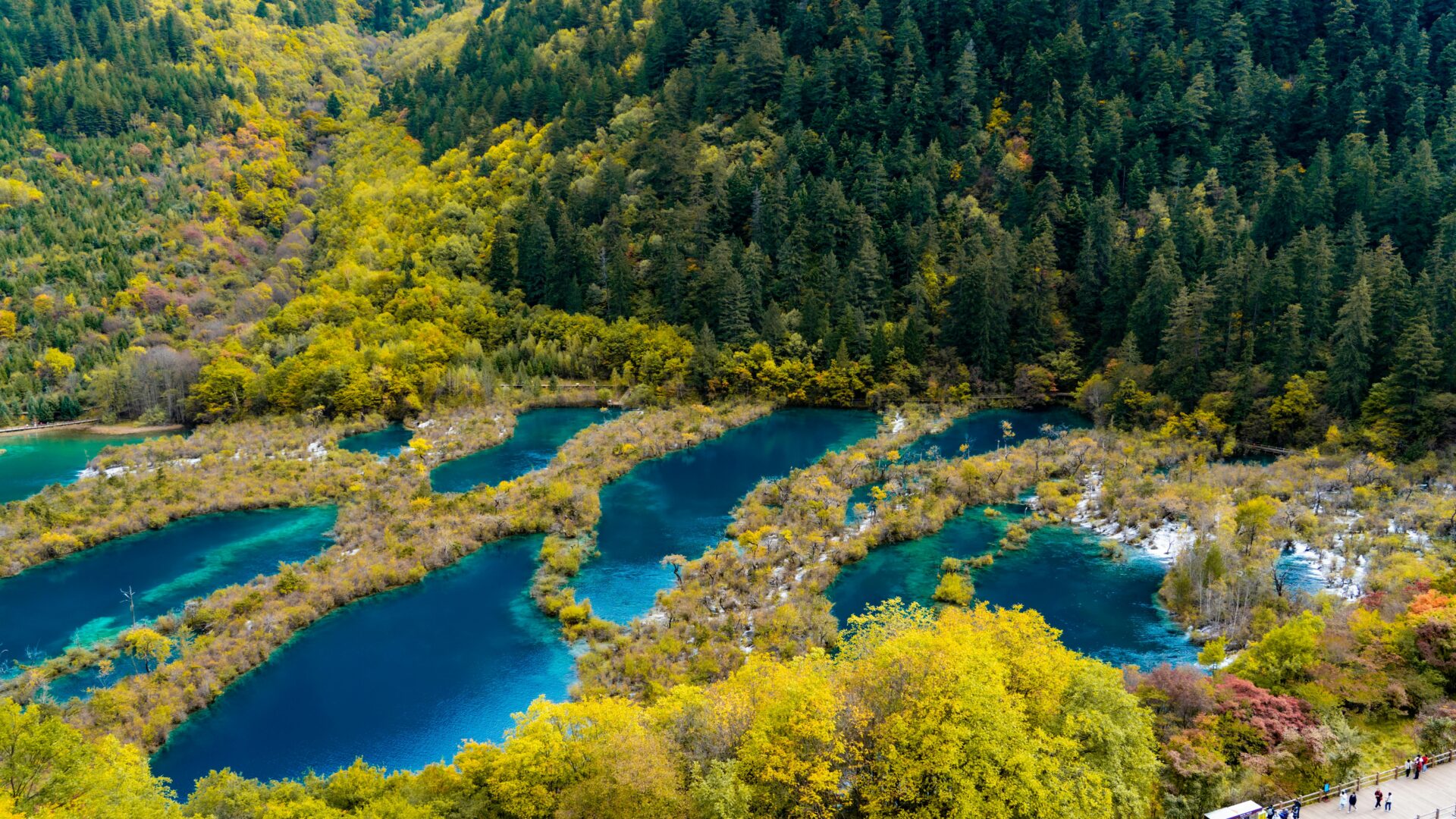 Parque Nacional de Jiuzhaigou, China