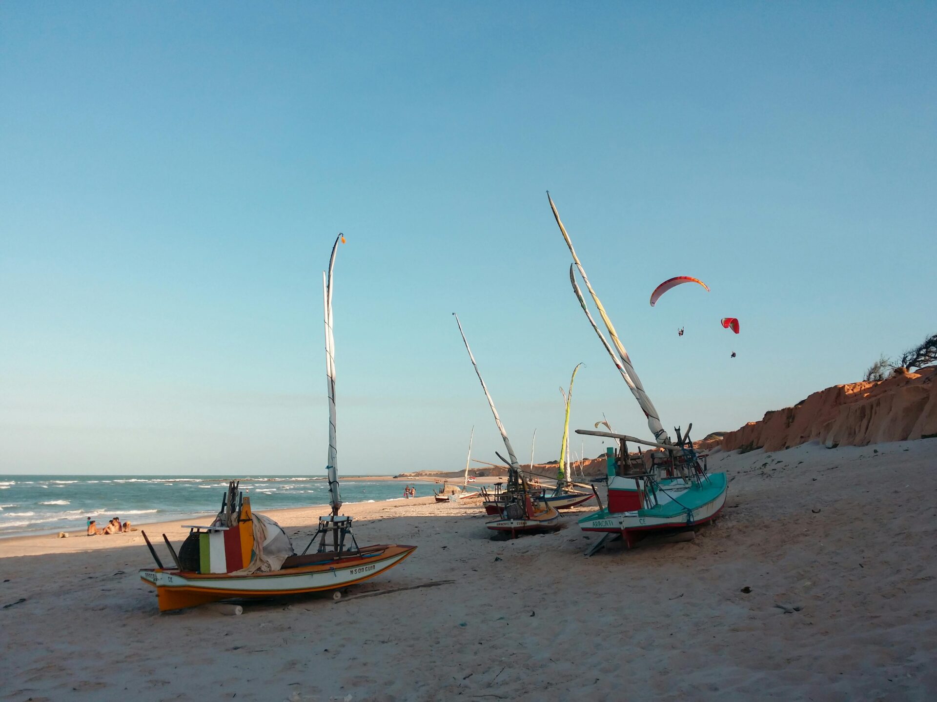 Canoa Quebrada, uma das melhores praias no Ceará