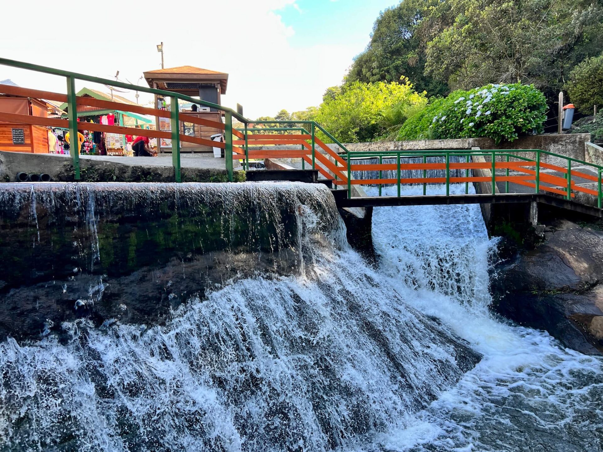 Ducha de Prata, um dos pontos turísticos em Campos do Jordão