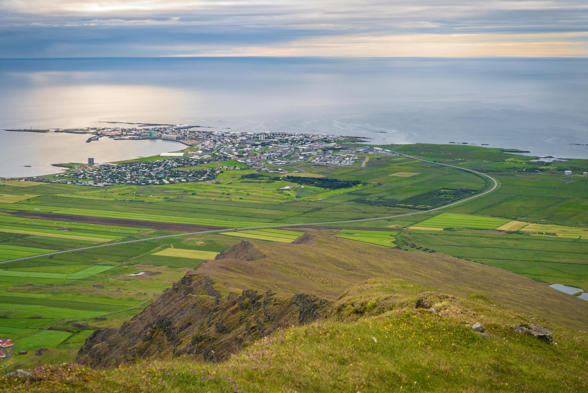 Egilsstaðir , um dos melhores lugares para conhecer na Islândia.