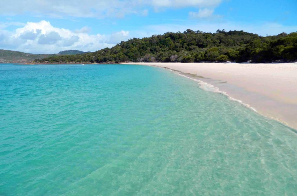 Praia de Whitehaven, Austrália - Praias Paradisíacas no Mundo