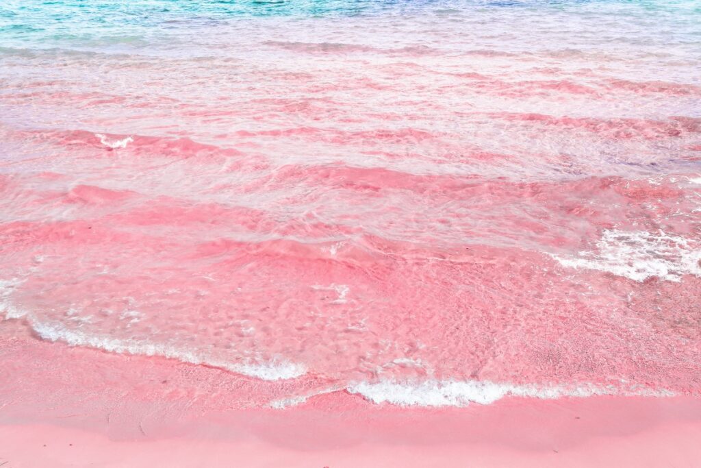 Praia de Pink Sands, Bahamas